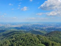 Panorama. Zagreb sa Sljemenskog tornja